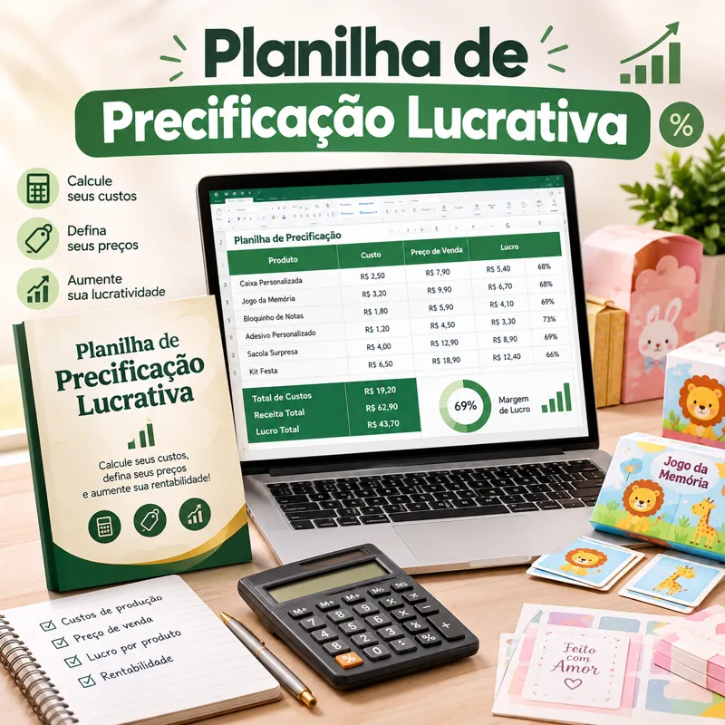 Planilha de Precificação Lucrativa